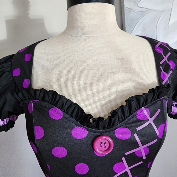 Leg Avenue Dark Dollie Costume - Picture 6 of 10